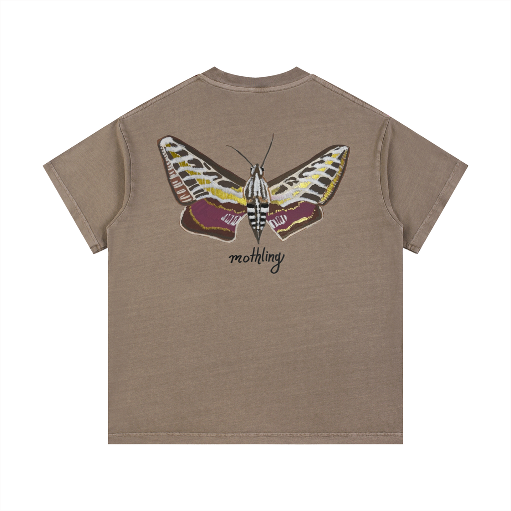 Vintage Wash Mothling T-Shirt (100% Cotton)