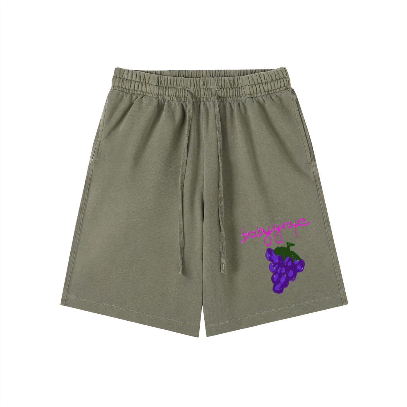 Vintage Wash Cotton Shorts