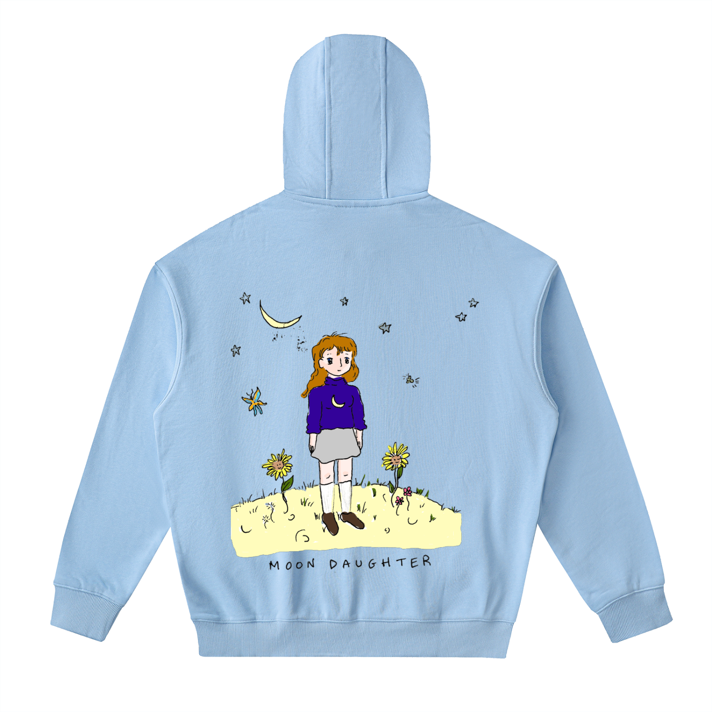 For Grandma Rose! Zip-Up Moon Daughter Hoodie <3