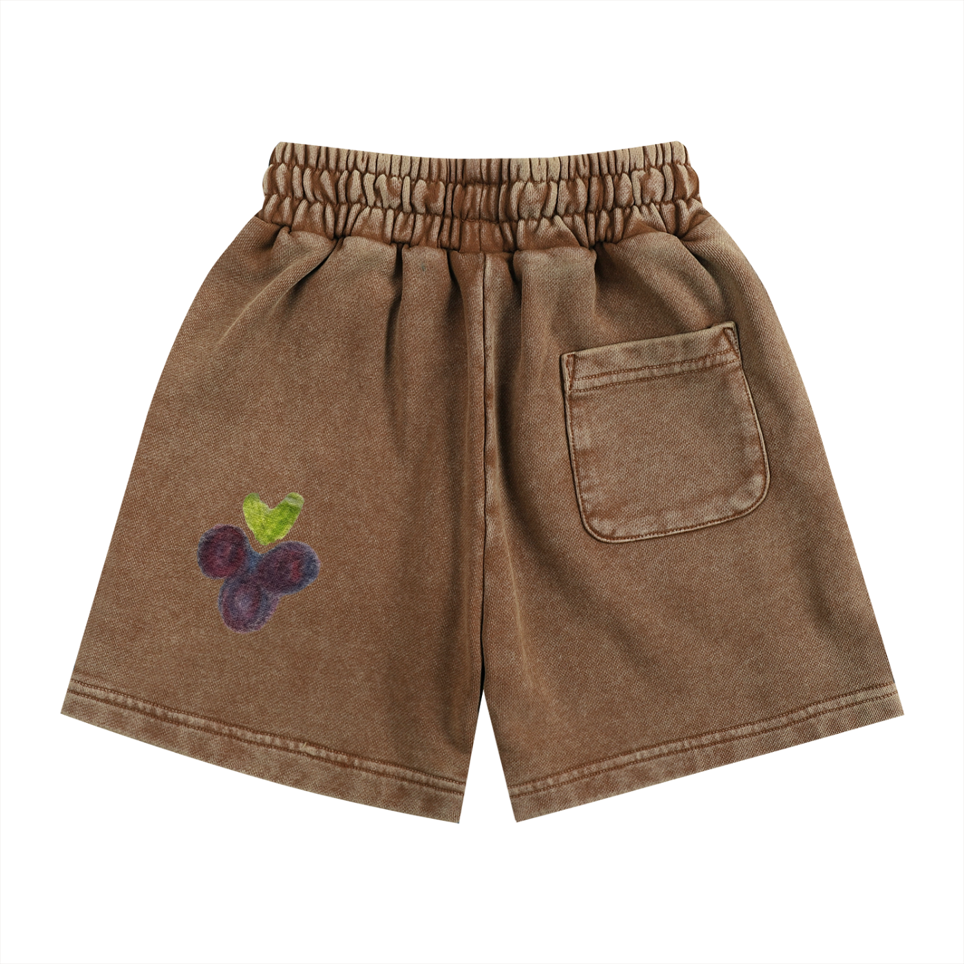 Kids' Snow Washed Mothling Shorts (100% Cotton)