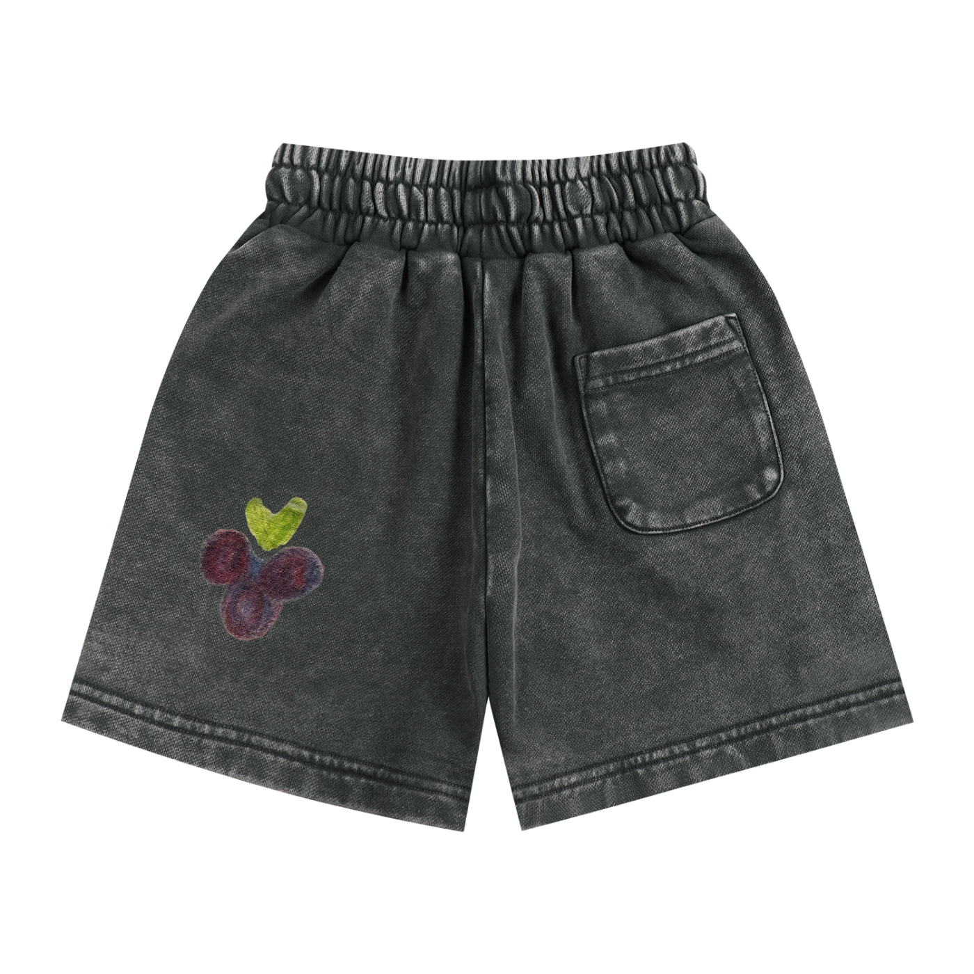 Kids' Snow Washed Mothling Shorts (100% Cotton)