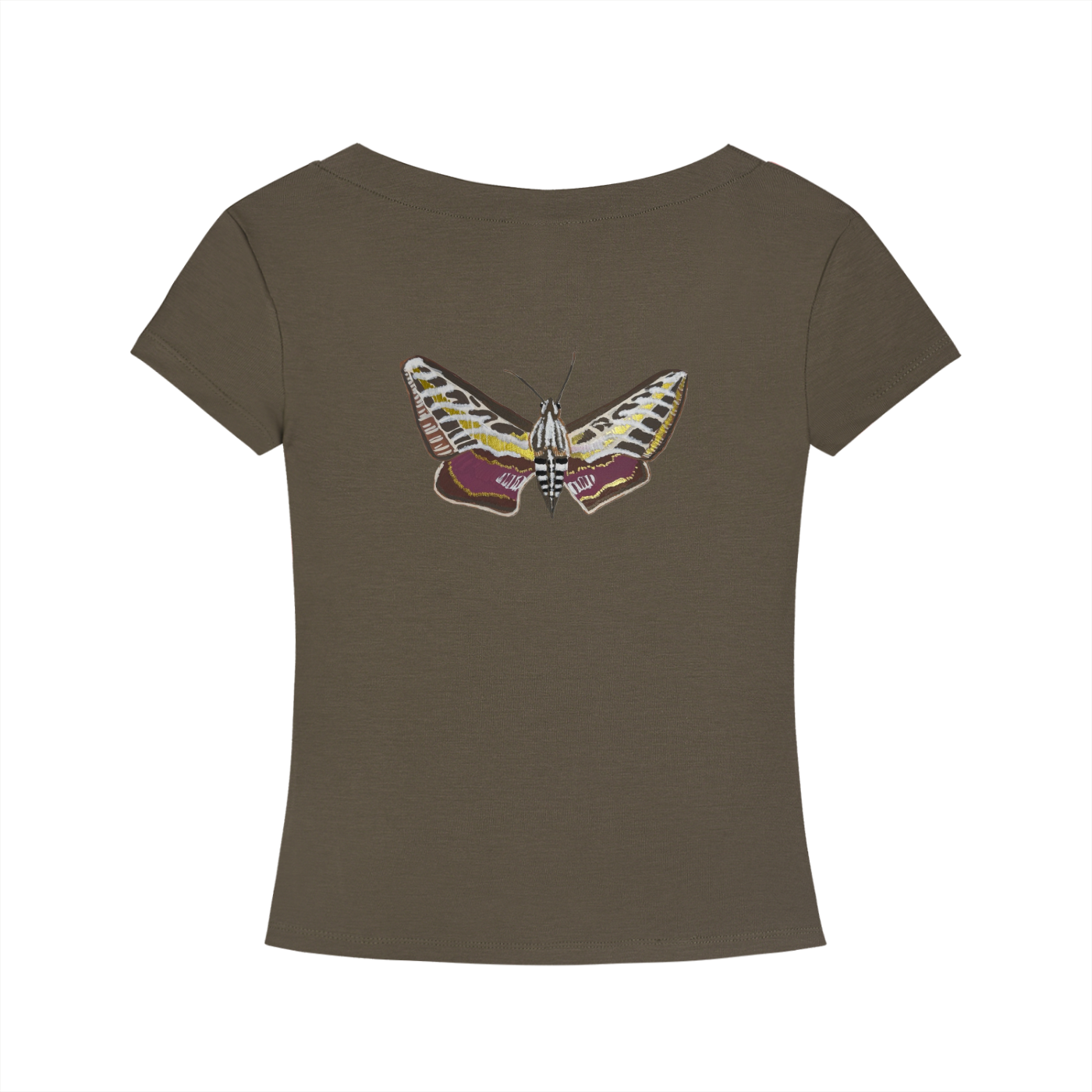 Slim Fit V-Neck Mothling Top
