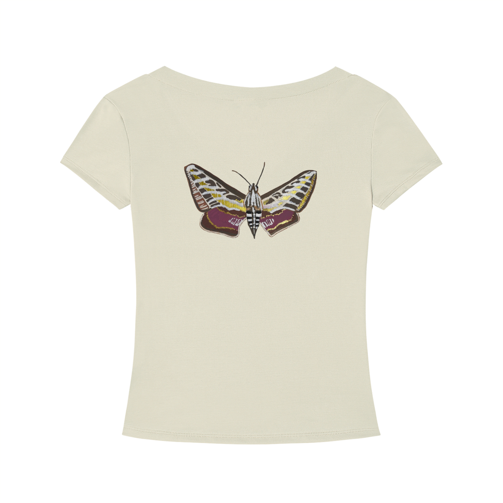 Slim Fit V-Neck Mothling Top
