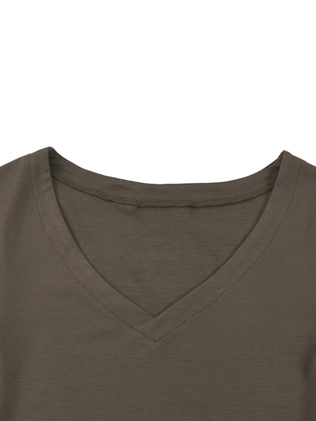 Slim Fit V-Neck Mothling Top